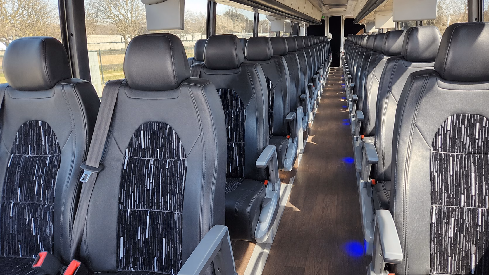 a charter bus for travel ball youth leagues and tournament teams