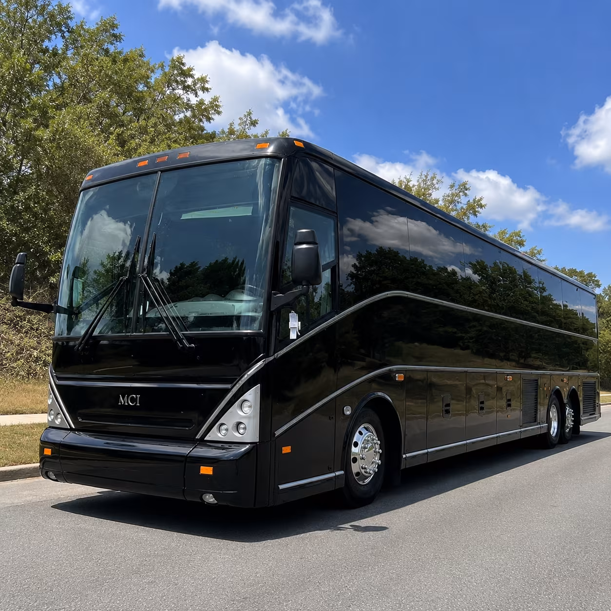 corporate and industrial shuttle buses across the crossroads region