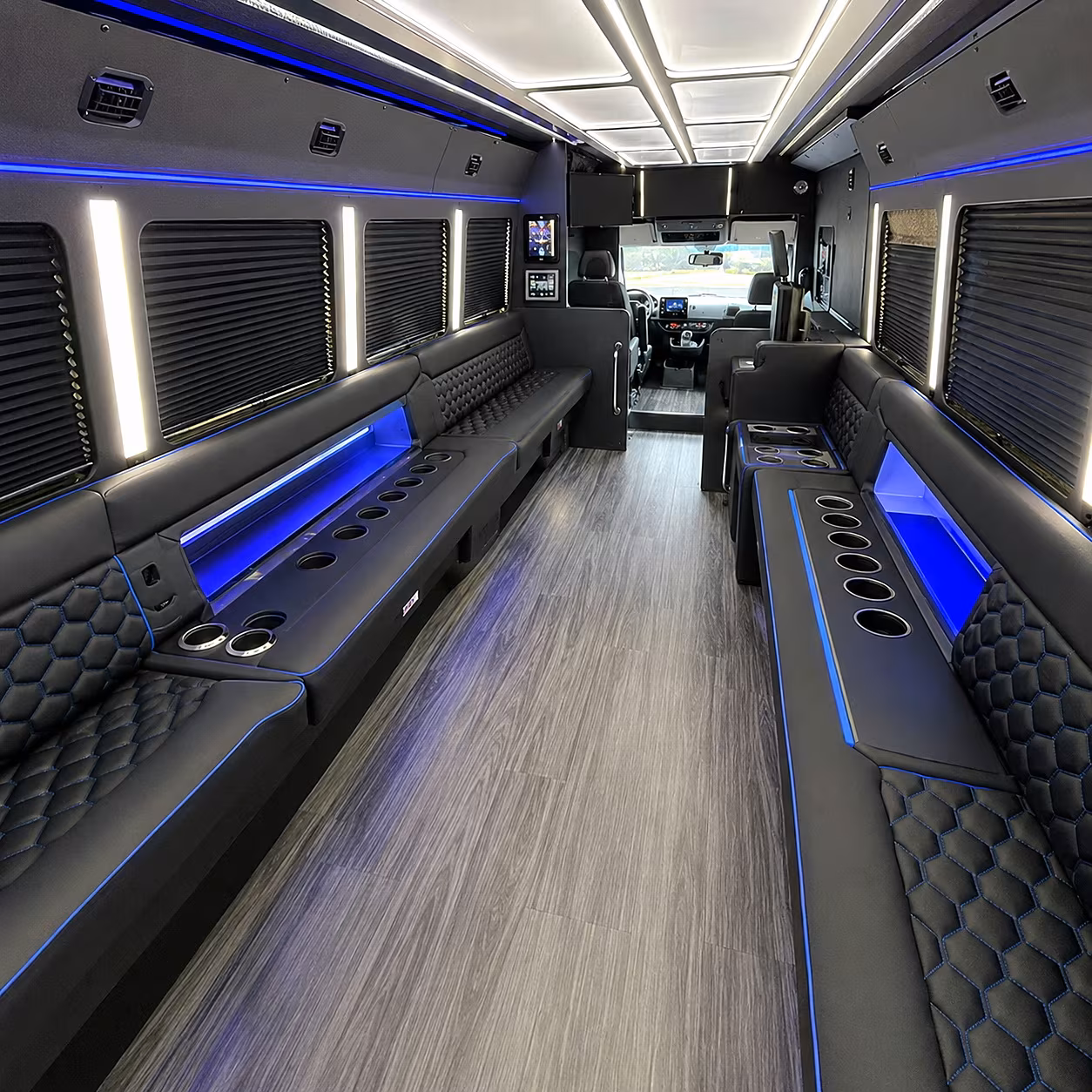 victoria party bus rentals inside